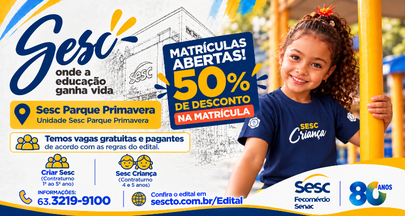 SESC CRIANÇA - 4 E 5 ANOS (MATUTINO) 2027.